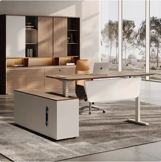 Modern Simple Office CEO Boss  - Office Furniture Logo avaliação e preço