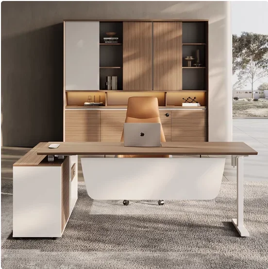 Modern Simple Office CEO Boss  - Office Furniture Logo avaliação e preço