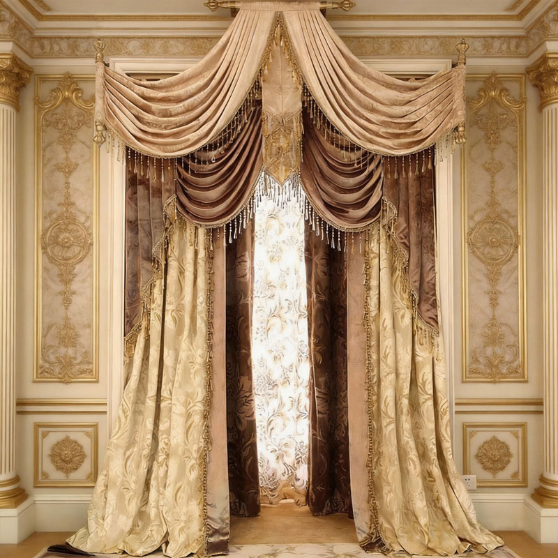 Living room curtains luxury Eu - Office Furniture Hong Kong avaliação e preço