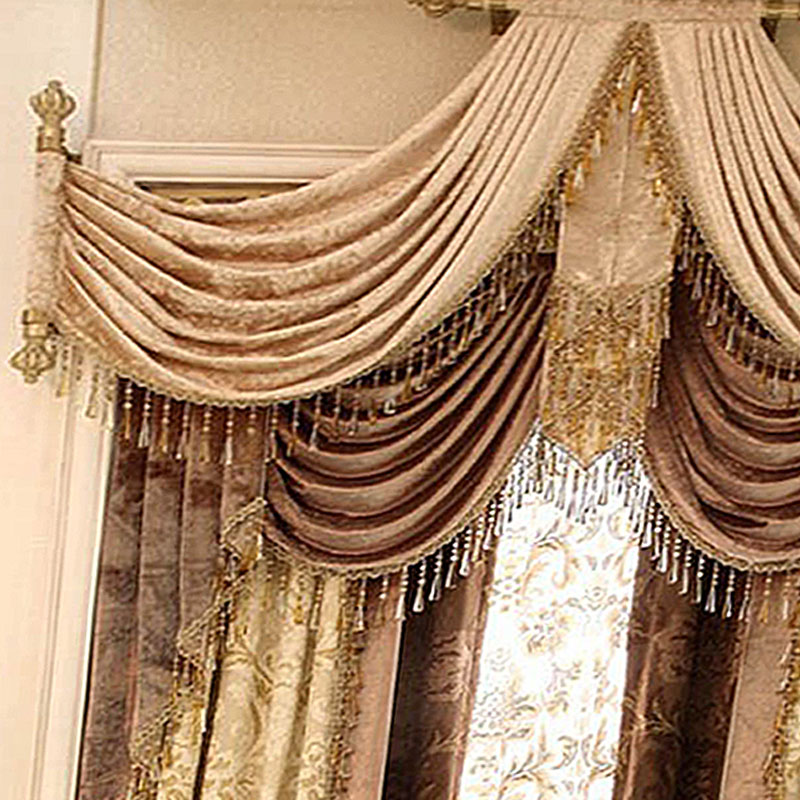 Living room curtains luxury Eu - Office Furniture Hong Kong avaliação e preço