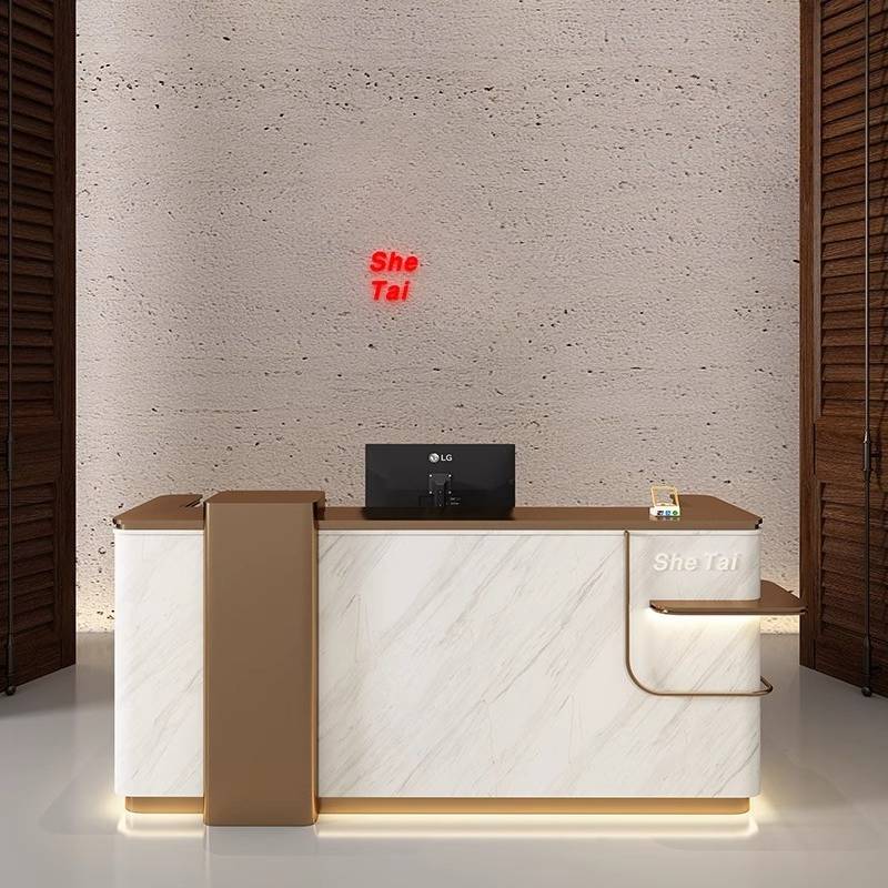 Logo Beauty Reception Desks Ho - Office Furniture Logo avaliação e preço