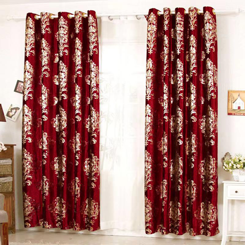 Super Elegant Red Curtains for - Office Furniture Hong Kong avaliação e preço