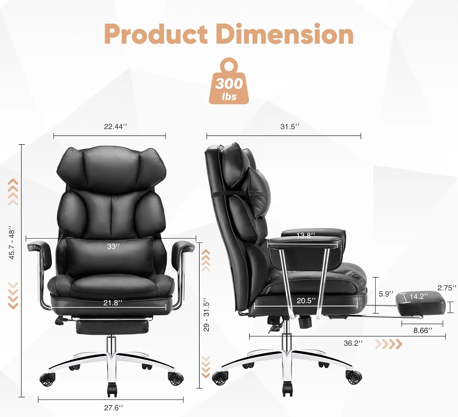 Executive Home Office Desk Cha - Office Furniture Com avaliação e preço