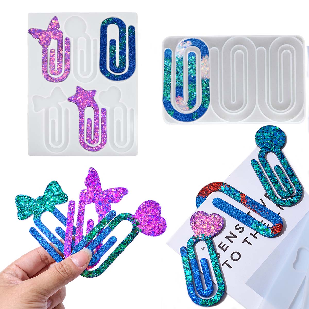 Crystal Epoxy Resin Mold DIY P - Office Supply Cart avaliação e preço