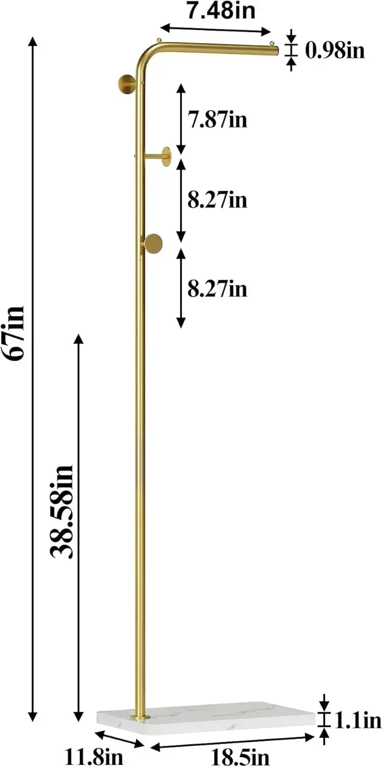 Metal Coat Rack, Modern Coat T - Coat Rack Standing avaliação e preço