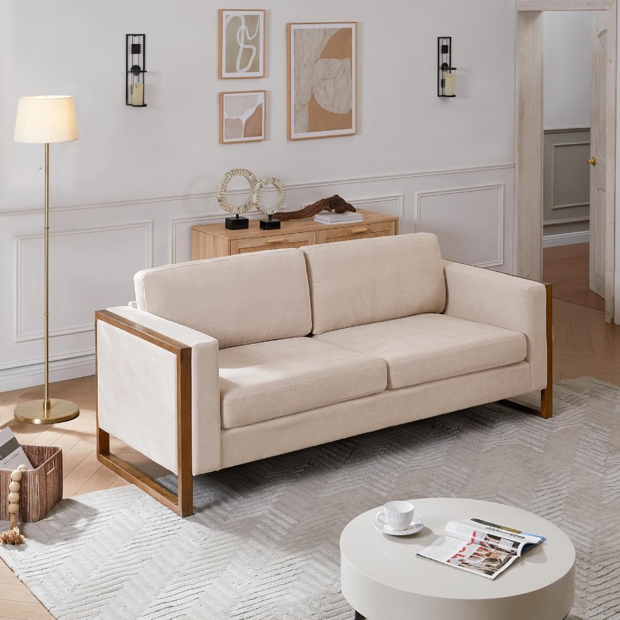79 Oversized 3-Seater Sofa wit - Office Furniture Com avaliação e preço