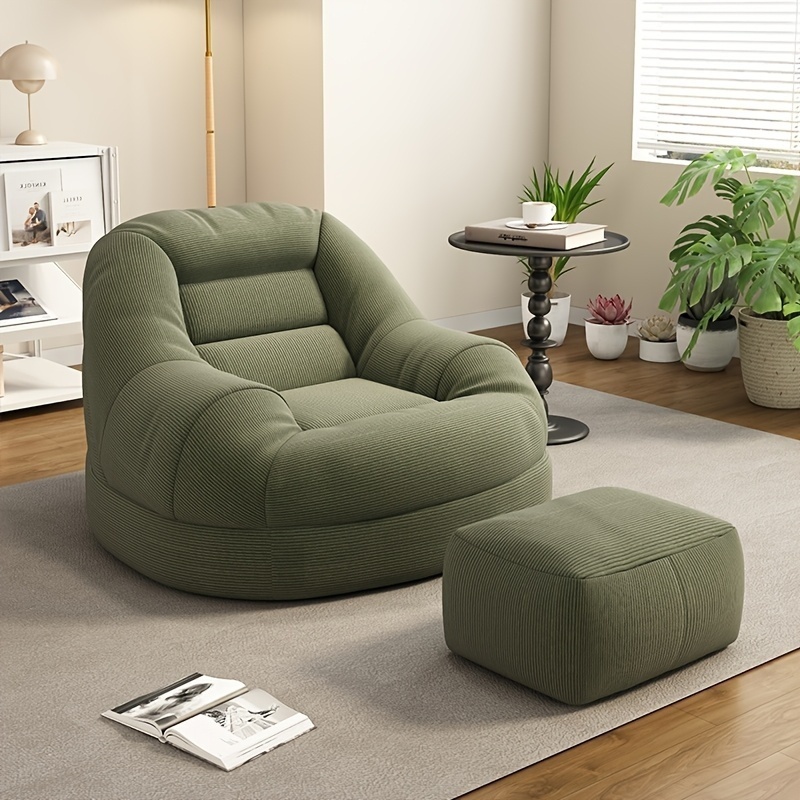 Lazy tatami sofa and footstool - Office Furniture For Small Spaces avaliação e preço