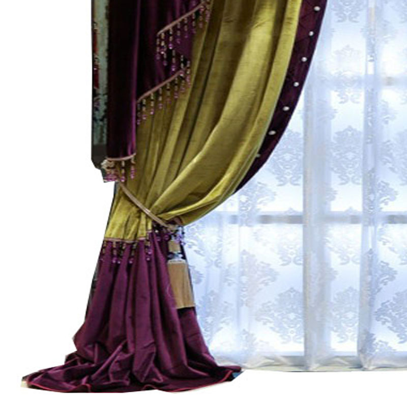 Patchwork Curtains White Beads - Office Furniture Hong Kong avaliação e preço