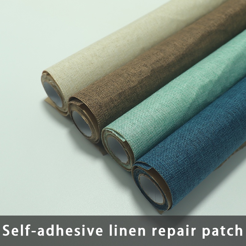 Self Adhesive Linen Fabric Rol - Office Furniture Repair avaliação e preço