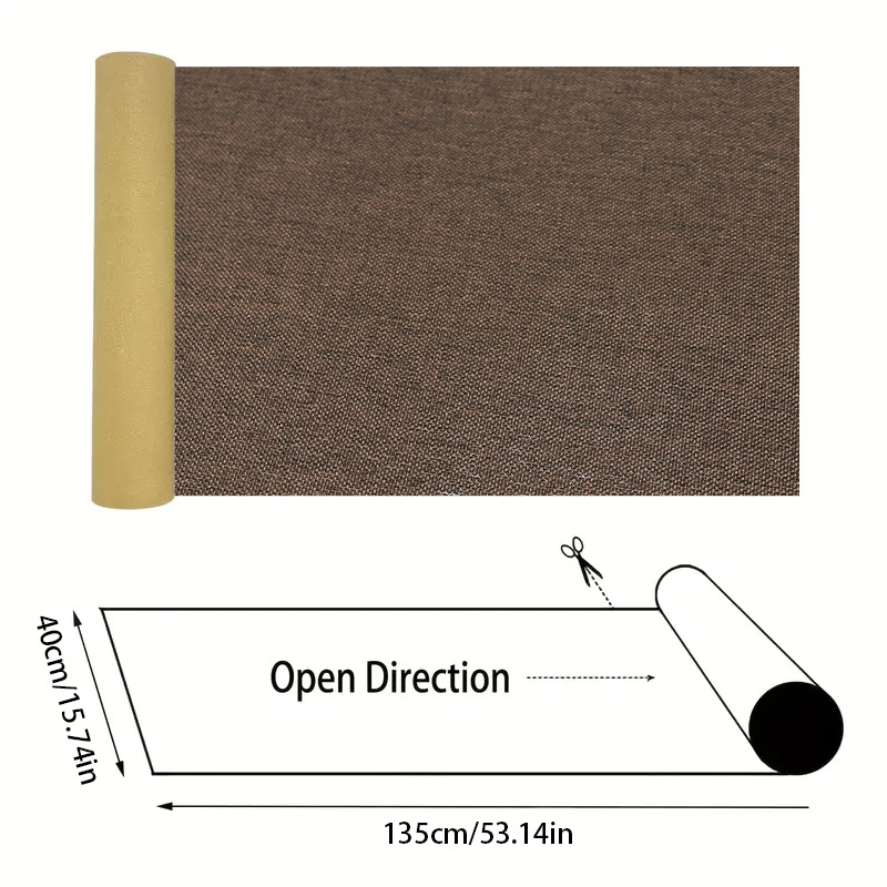Self Adhesive Linen Fabric Rol - Office Furniture Repair avaliação e preço