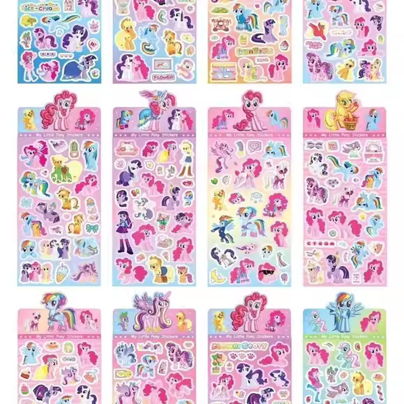 Little Pony Laser Sticker Set  - Office Supply Cart avaliação e preço