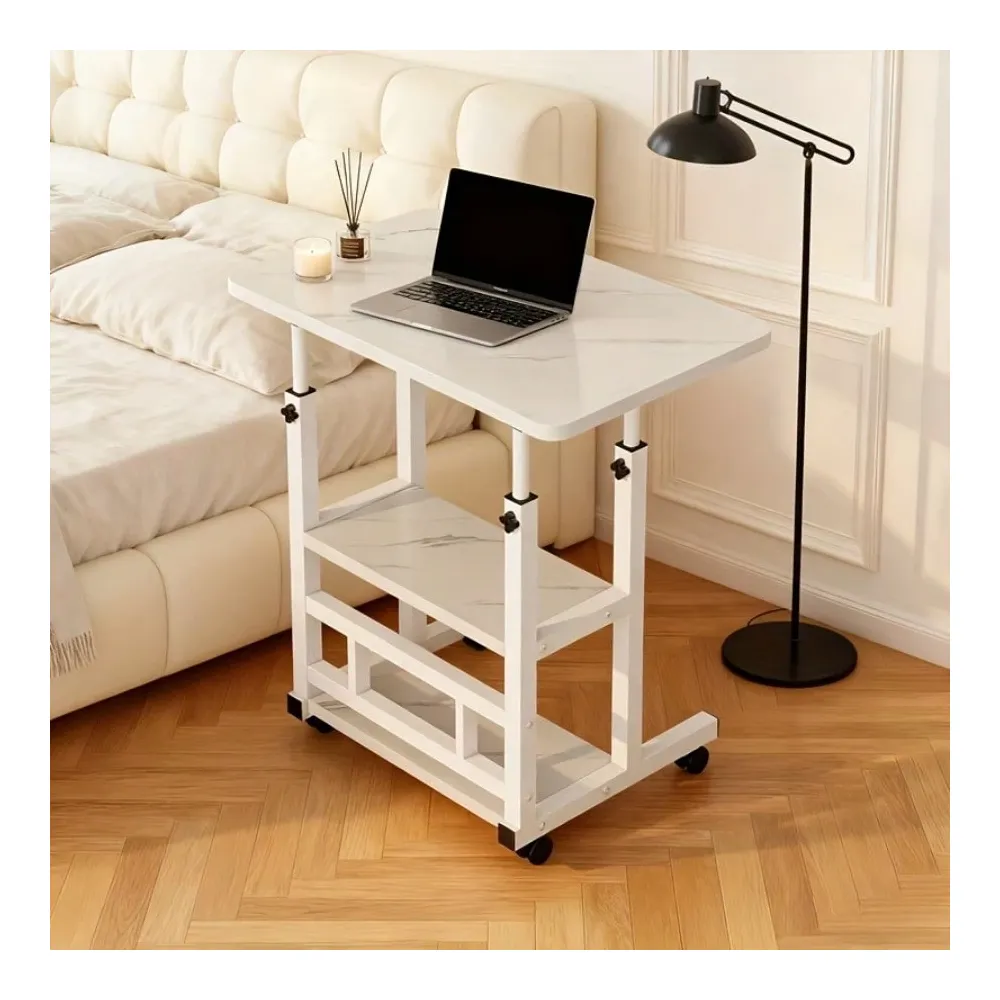 Metal Folding Desk With Wheels - Office Furniture Com avaliação e preço