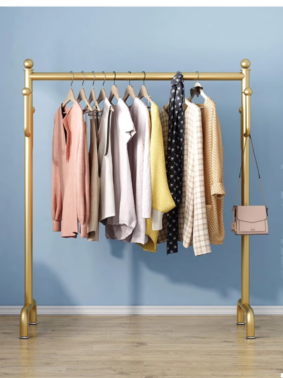 Elegant Simple Floor-standing  - Coat Rack Standing avaliação e preço