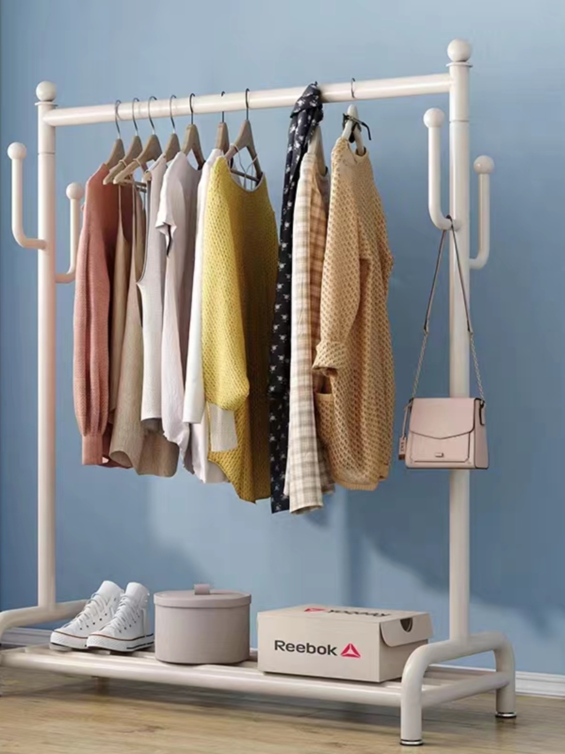 Elegant Simple Floor-standing  - Coat Rack Standing avaliação e preço