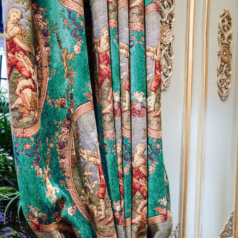 Luxury Turquoise Green Curtain - Office Furniture Hong Kong avaliação e preço