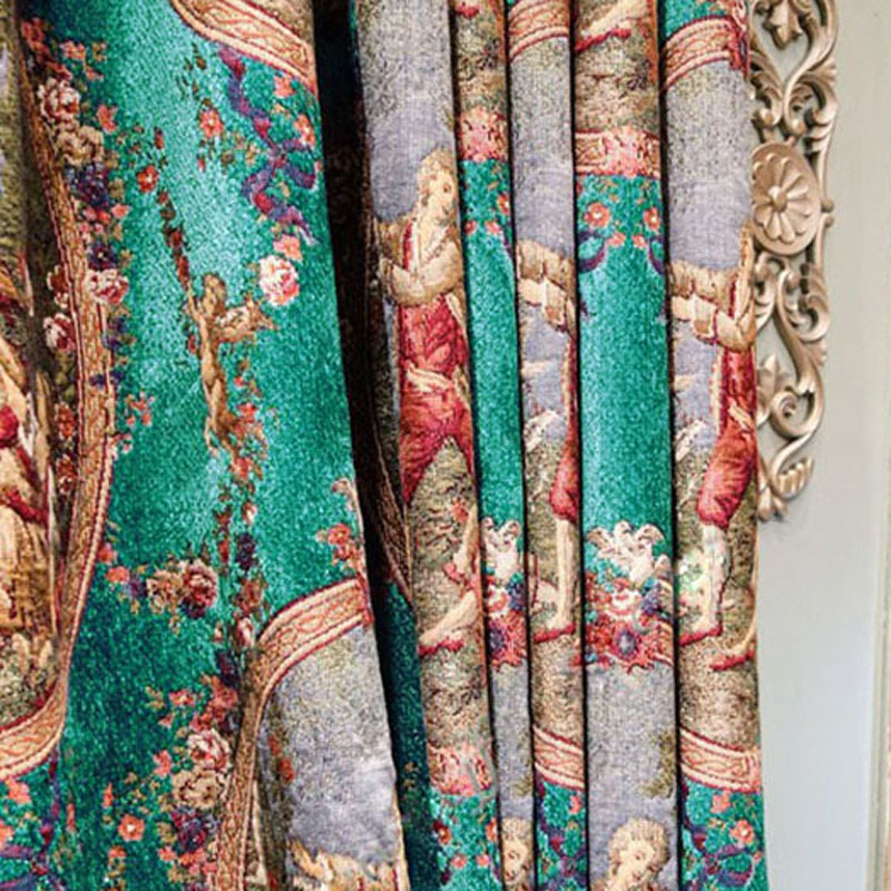 Luxury Turquoise Green Curtain - Office Furniture Hong Kong avaliação e preço