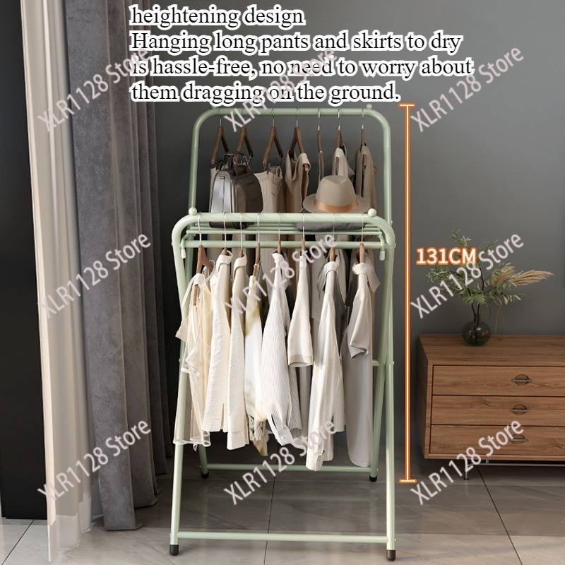 Household Indoor Clothes Rack  - Coat Rack Standing avaliação e preço