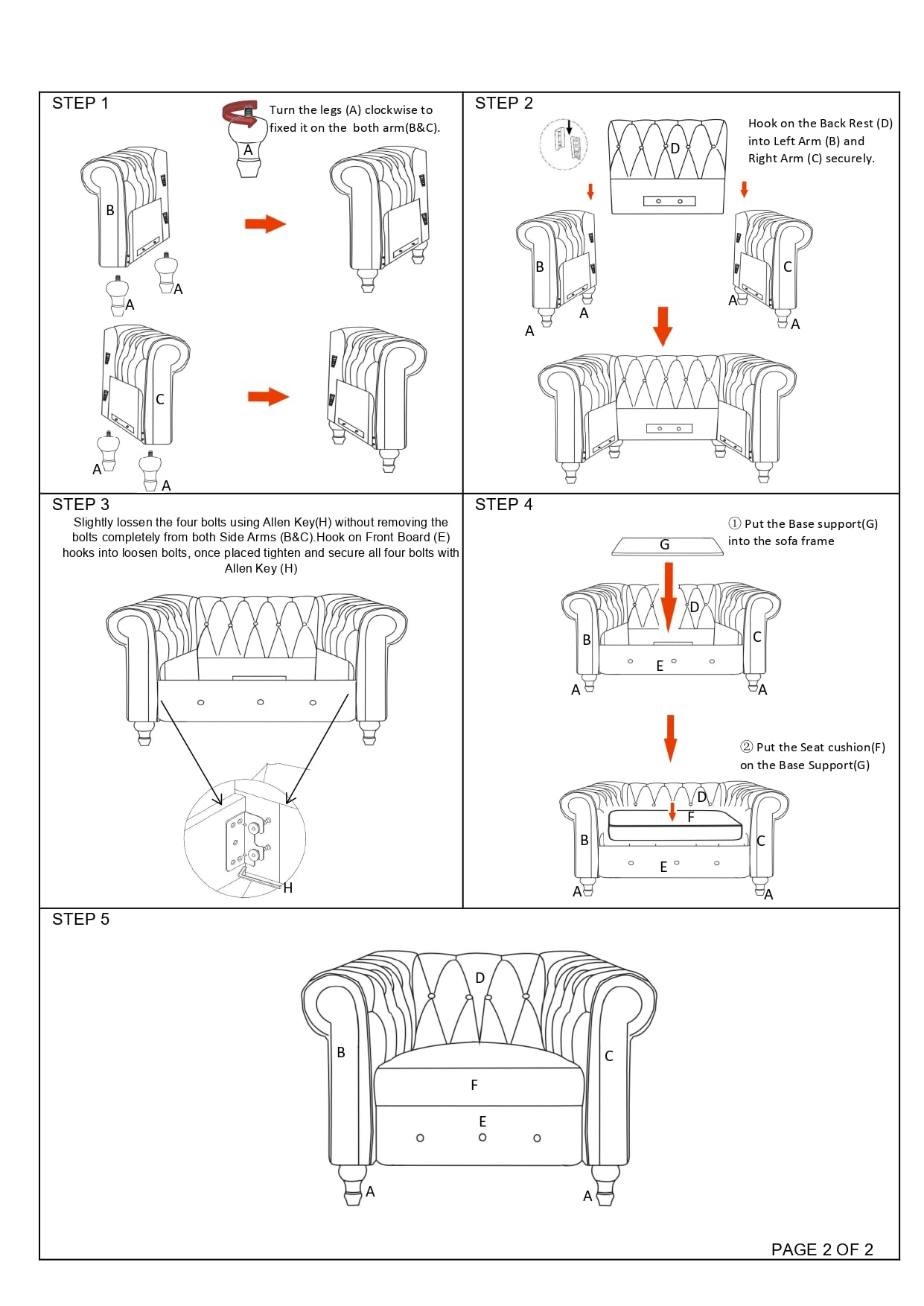 Velvet Chesterfield Armchair F - Office Furniture For Small Spaces avaliação e preço