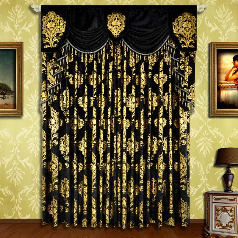 Christmas Black Velvet Curtain - Office Furniture Hong Kong avaliação e preço