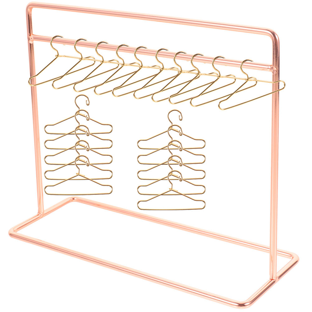 1Set Mini Clothes Hanger Rack  - Coat Rack Standing avaliação e preço