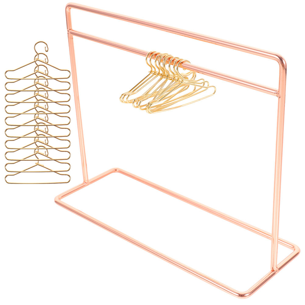 1Set Mini Clothes Hanger Rack  - Coat Rack Standing avaliação e preço