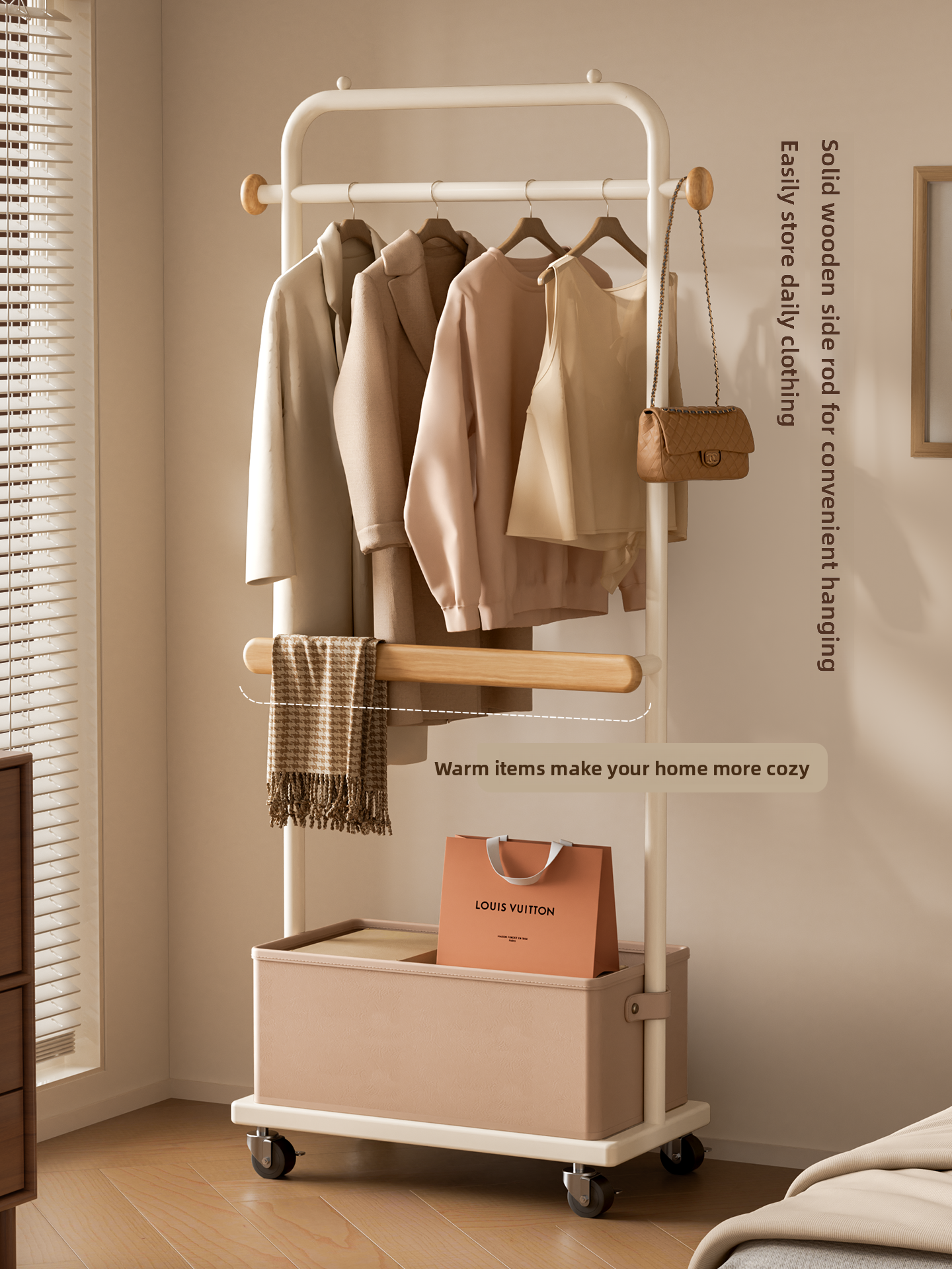Bedroom Floor Standing Clothes - Coat Rack Standing avaliação e preço